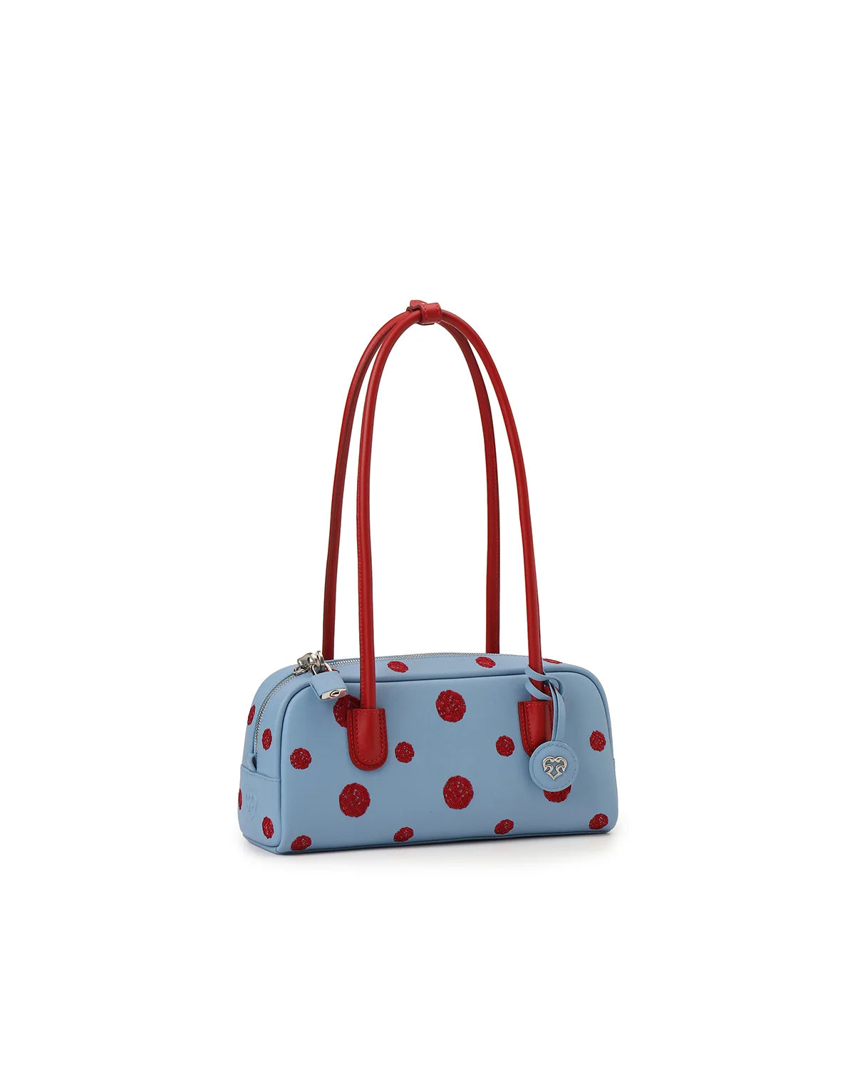 Beersister Embroidered Polka Dot Rectangular Bag