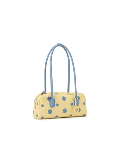 Beersister Embroidered Polka Dot Rectangular Bag