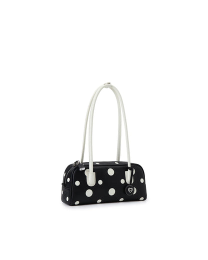 Beersister Polka Dot Sheepskin Rectangular Bag