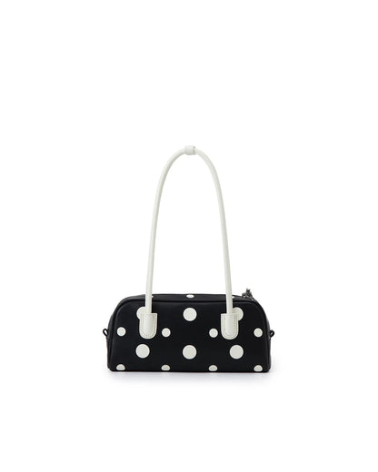 Beersister Polka Dot Sheepskin Rectangular Bag