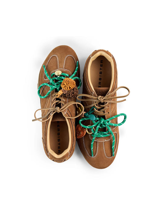 Beersister Top-grain Cowhide German Army Trainers