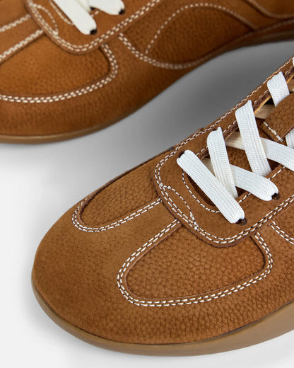 Beersister Top-grain Cowhide German Army Trainers