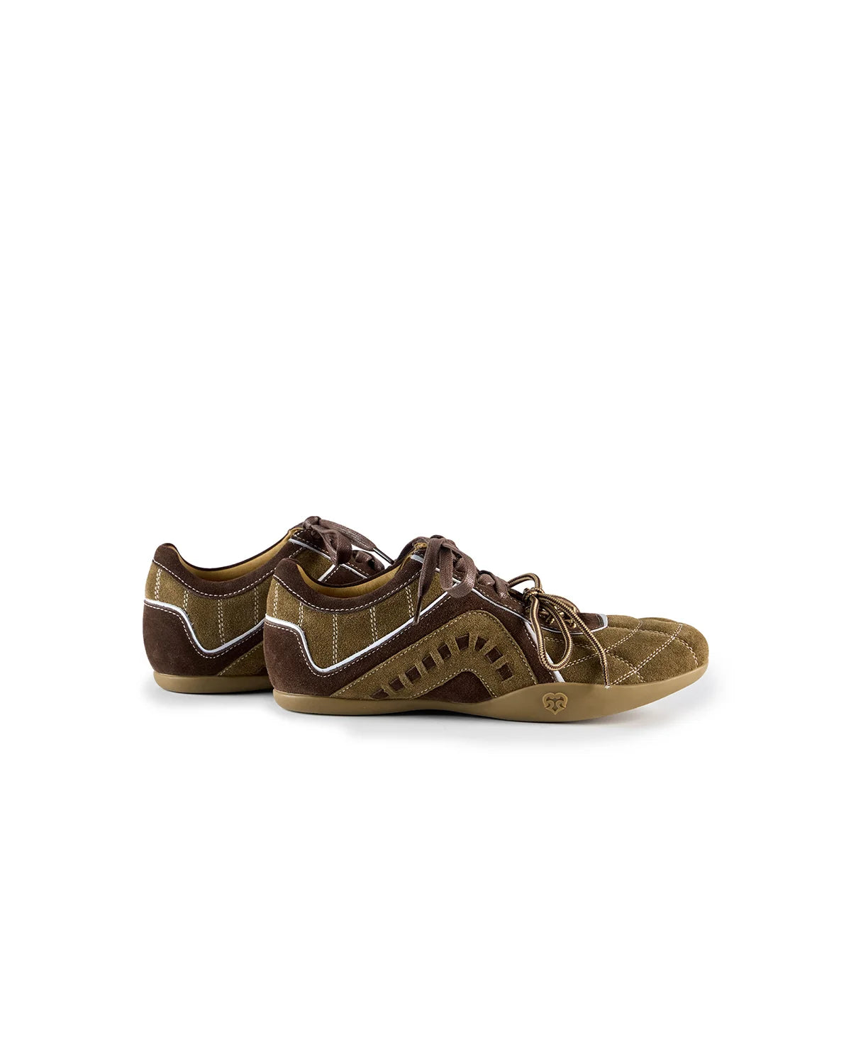 Beersister Two-Tone Suede German Army Trainers