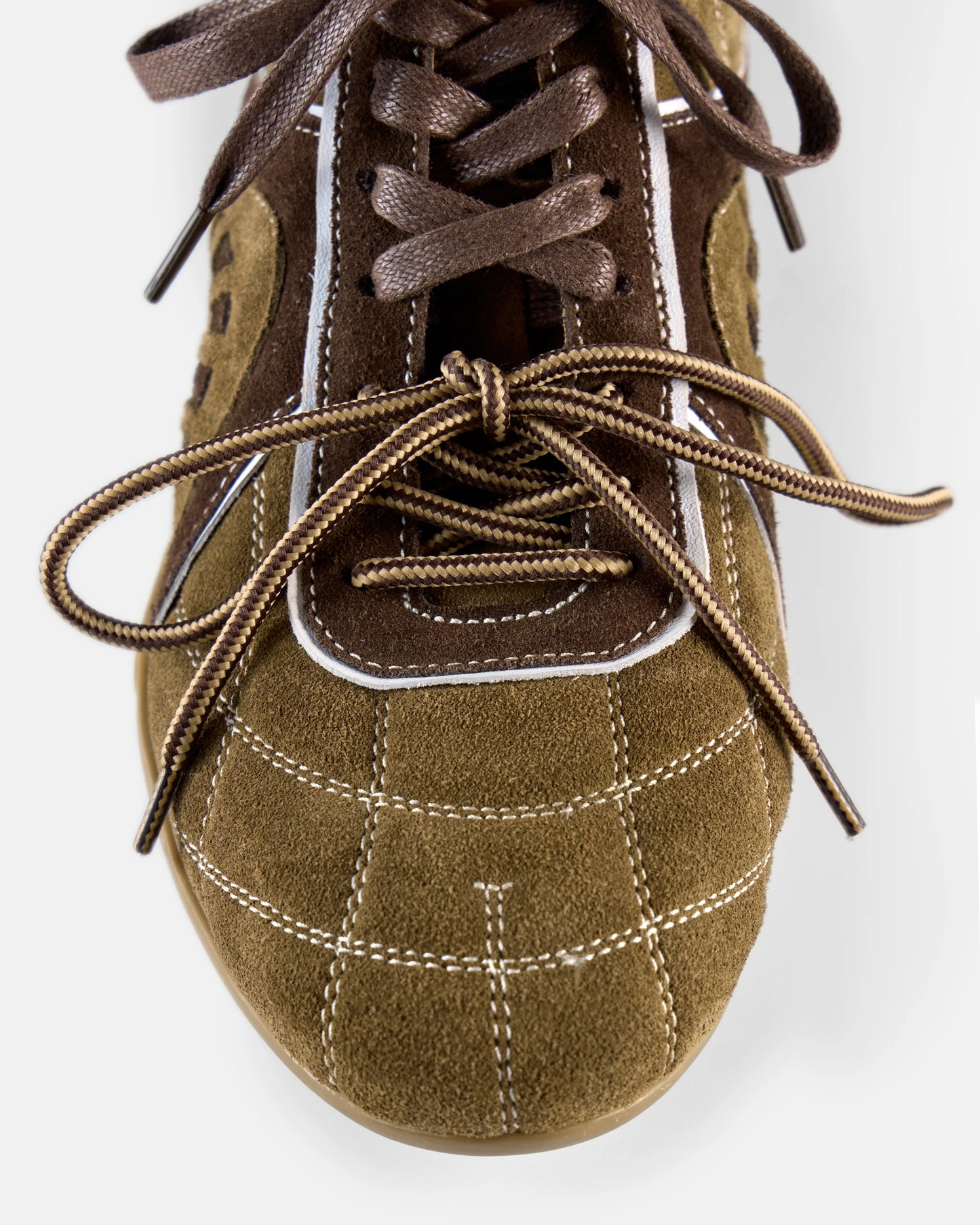 Beersister Two-Tone Suede German Army Trainers