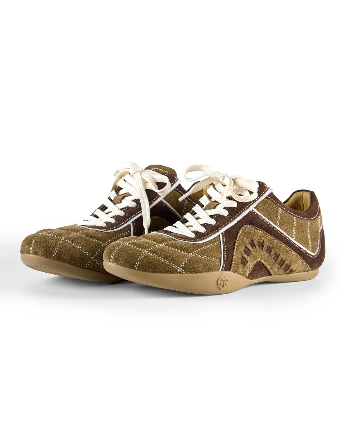 Beersister Two-Tone Suede German Army Trainers