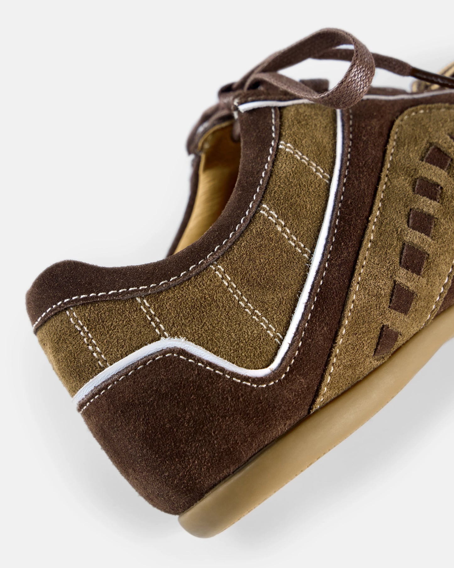Beersister Two-Tone Suede German Army Trainers