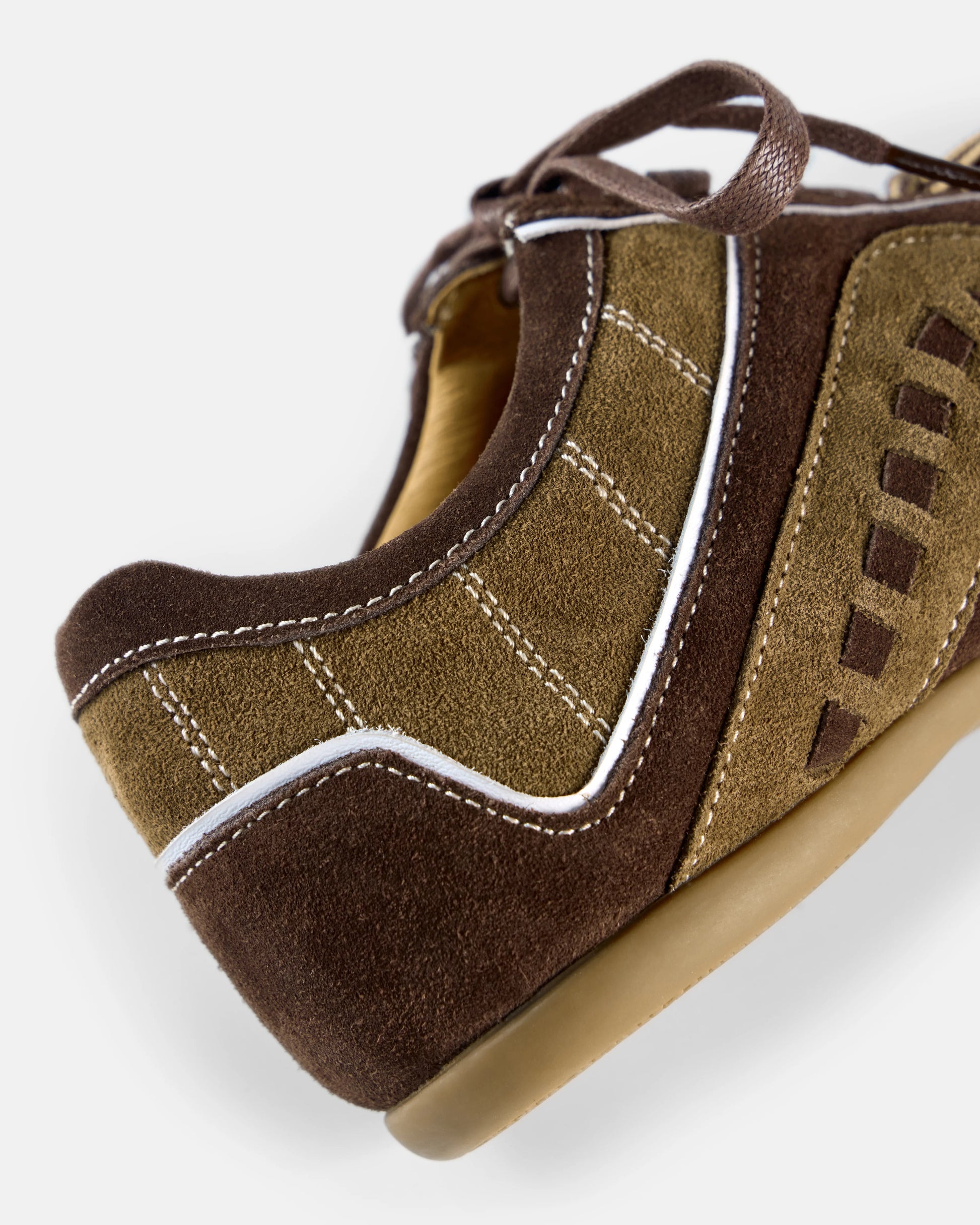 Beersister Two-Tone Suede German Army Trainers